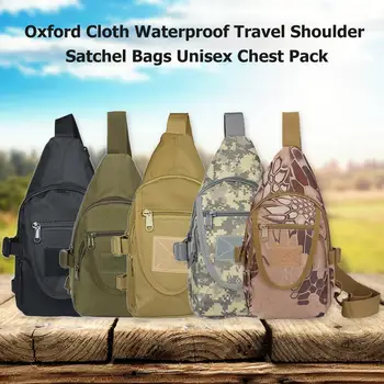 

Wear-resistant Chest Bag Waterproof Shoulder Messenger Not Easy to Damage Deformation Men Women Outdoor Sports Chest Phone Pack