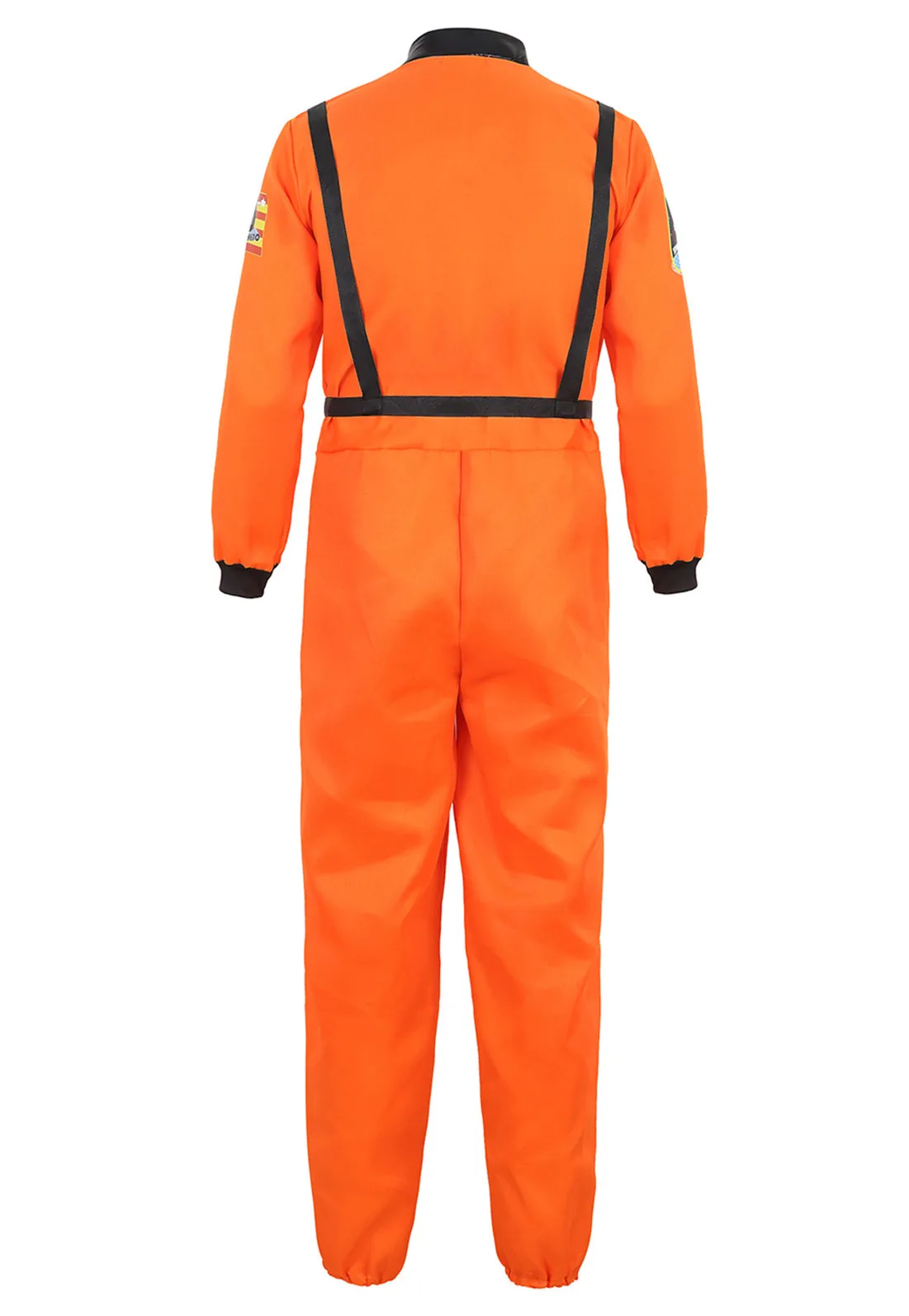 Astronaut Costume Space Suit for Adult Role Play Cosplay Costumes Zipper Costume Flight Jumpsuit Plus Size Uniform