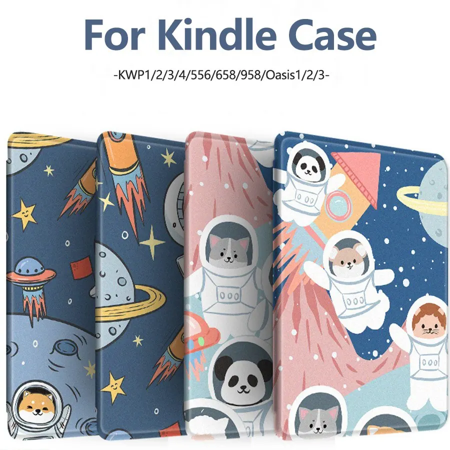 Case For Kindle Paperwhite 4 2018 Astronaut Coque Amazon 2 3 958 558 658 Lite Oasis Etui | Компьютеры и офис