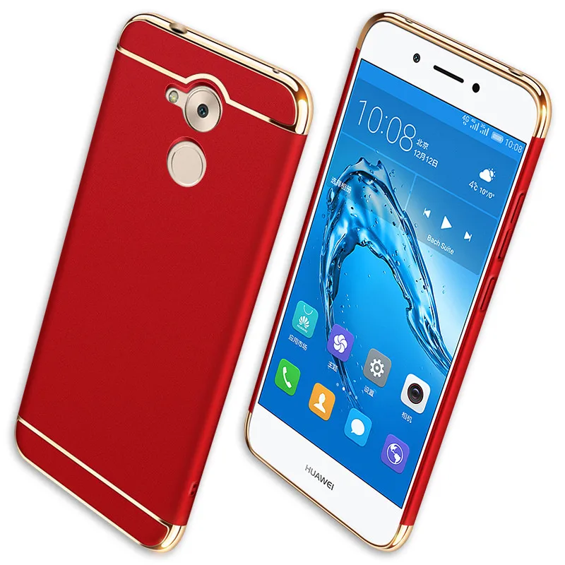 Для Huawei Honor 6C Pro чехол роскошный защитный чехол на 6C Pro 3в1 жесткий чехол для Huawei Honor 6C Pro Capa 5,2 ''Coque Fundas