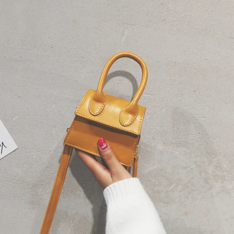 

Women's Bag Spring New Fashion British Retro Style Postman's Hand Bag Fashion Simple Mini Messenger Bag Crossbody Bags For Women