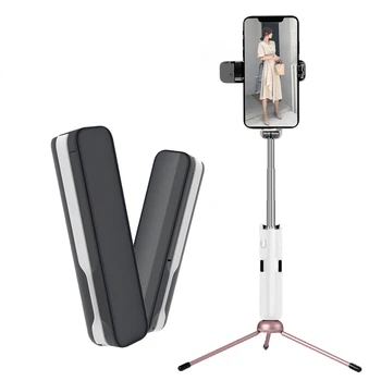 

M1 Portable Folding Bluetooth Mini Selfie Stick Handheld Portable Extendable Monopod Wire-controlled mobile phone