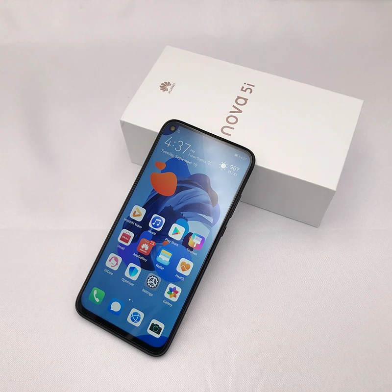 Huawei Nova 5i мобильный телефон 6 4 дюйма Kirin 710 Android 9 0 2310x1080 Type C 24.0MP|Смартфоны| |