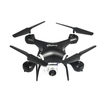

1 Set LF608 4-Axis Wifi FPV RC Drone Quadcopter with 0.3MP/2.0MP/5.0MP Camera 200W Pixel High-definition Aerial (Black）
