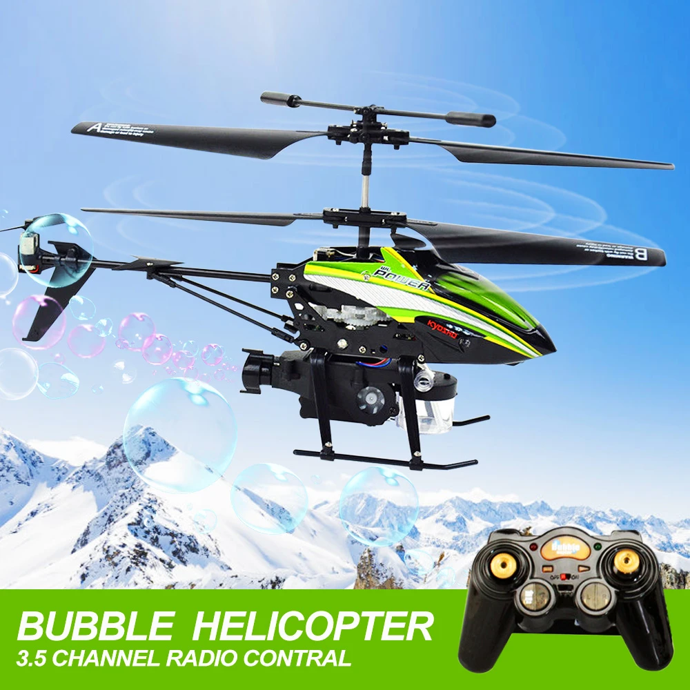 bubble helicopter toy
