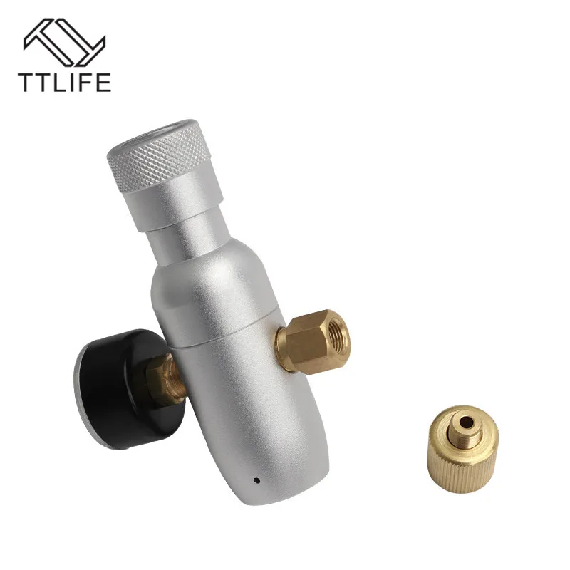 TTLIFE Homebrew Регулируемый CO2 зарядное устройство, 3/" регулируемый портативный CO2 бочонок зарядное устройство для Домашнего Пива аксессуары пивоварения охладитель