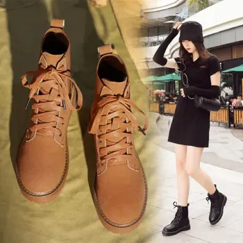 

Martin boots female British style 2020 new boots autumn tide ins autumn and winter wild short boots women