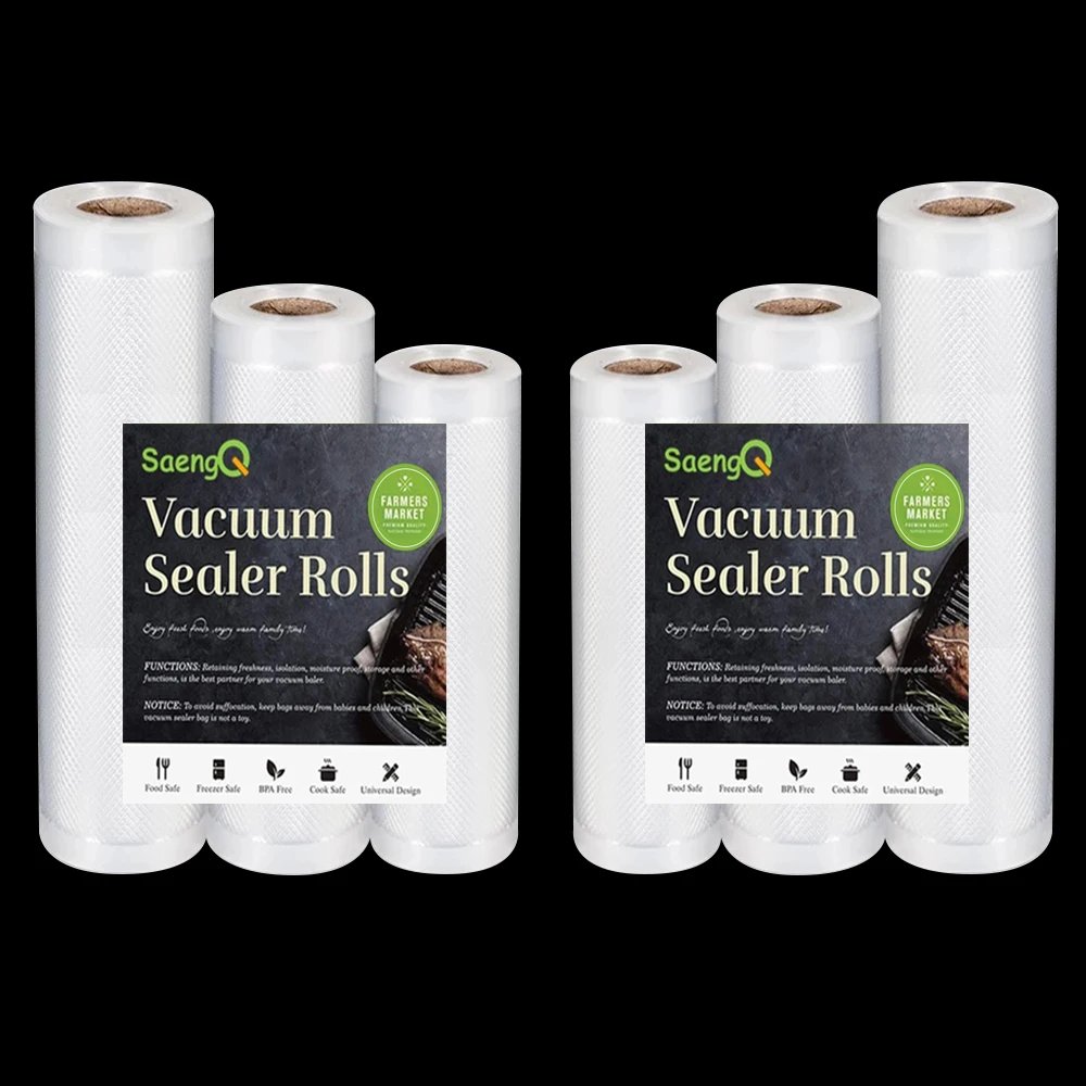 Kitchen Food Vacuum Bags For Vacuum Sealer Vacuum Packaging Rolls 12/15