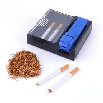 

Tube Filling Machine with Box Multifunction Tobacco Injector Rolling Machines Gadgets for Men Single Tube Maker Cigarette Case
