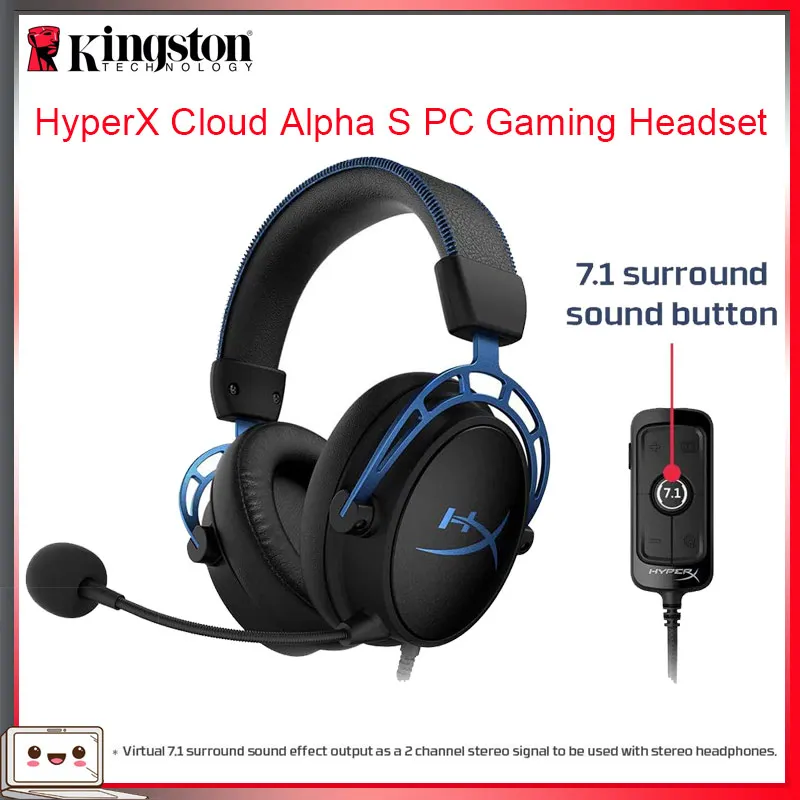 Оригинальная игровая гарнитура серии kingston HYPERX Cloud или звуковая карта совместимая