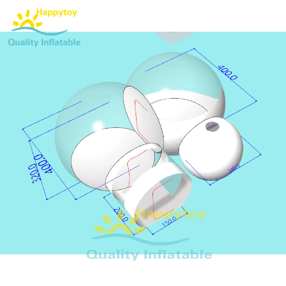 inflatable bubble camping tent02