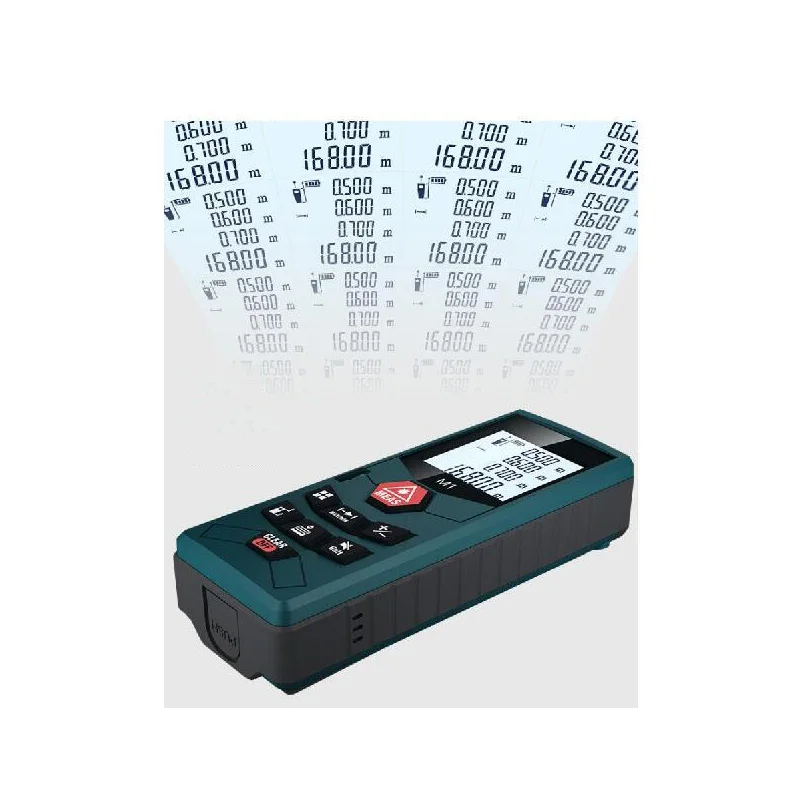 Handheld Laser Distance Meter 40/60/100M Voice Report Laser Distance Meter Infrared Measuring Instrument Electronic Ruler