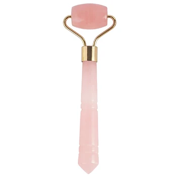 

Natural powder crystal jade roller single head eye massage to tensioning tender skin jade jade pusher wrinkle beauty tool