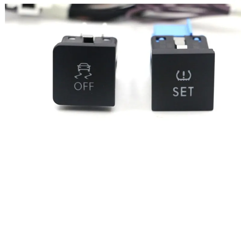 OEM ESP OFF ASR переключатель контроля давления в шинах с проводкой для VW Jetta