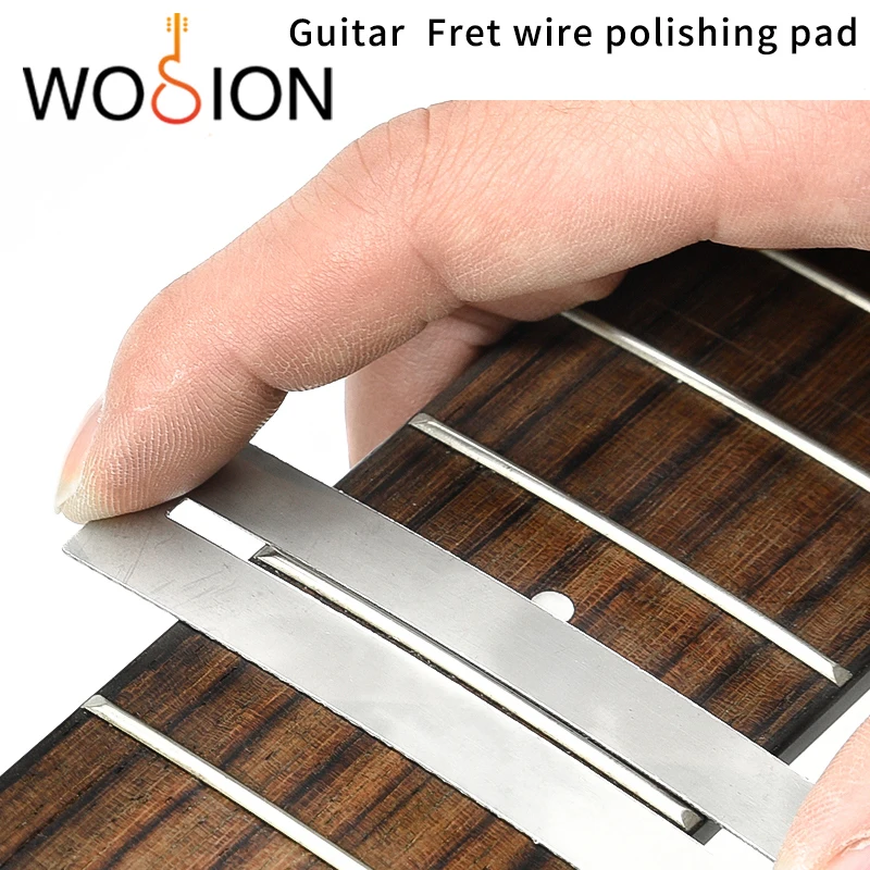 

Wosion Guitar fret wire polishing gasket, acoustic guitar ,electric guitar fret polishing repair tool. Big and small spacers.