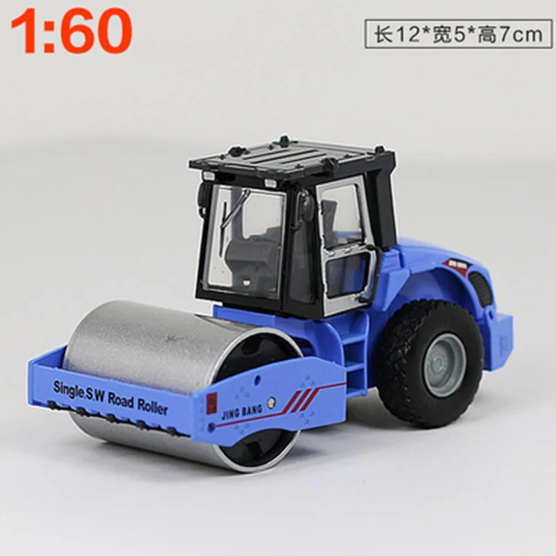 1/60 Road Roller Wood Grab Machine Transportation DieCast Alloy Model Construction Vehicle Metal model Toy Fan Gift Collection |