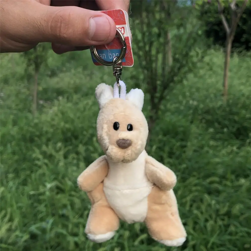 Сиренево-синего цвета Милый мультяшный медведь слон енот Обезьяна Животное плюшевая игрушка брелок для рюкзака сумка брелок Акула динозавр Лев омлет милый подарок - Цвет: Сиренево-синего цвета