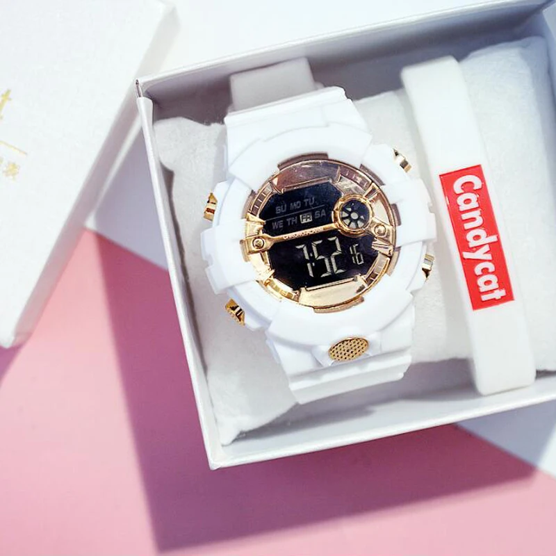 Электронные цифровые часы G Style Shock спортивные унисекс водонепроницаемые