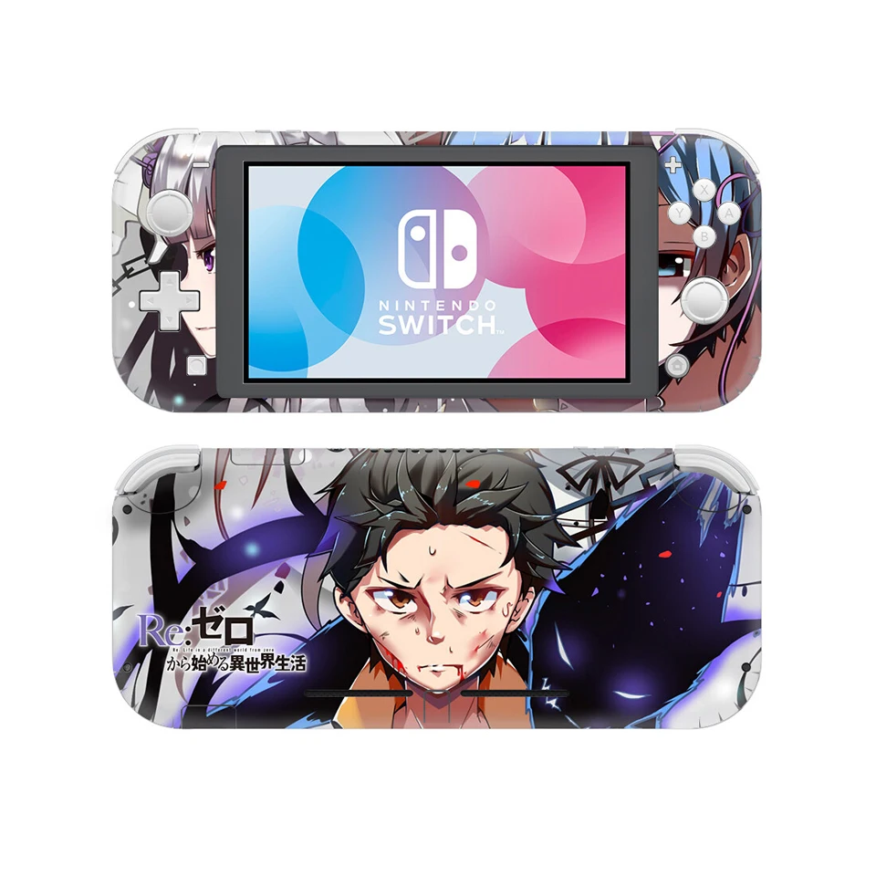 YSNSL0643 Nind Switch Lite аниме пользовательские наклейки протектор кожи для nintendo Switch Lite консоль и контроллер наклейка аксессуары - Цвет: YSNSL0643