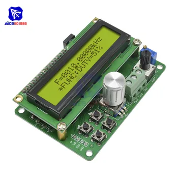 

diymore FYE050 DDS Signal Generator Module 0-50kHz Frequency Meter 1602LCD Rotary Switch Potentiometer 5.5x2.1mm DC Power Plug