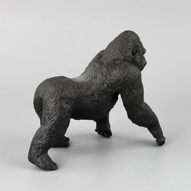 Simulation Gorilla Wild Animal Action Figure Solid Model Educational Kids Toy 2