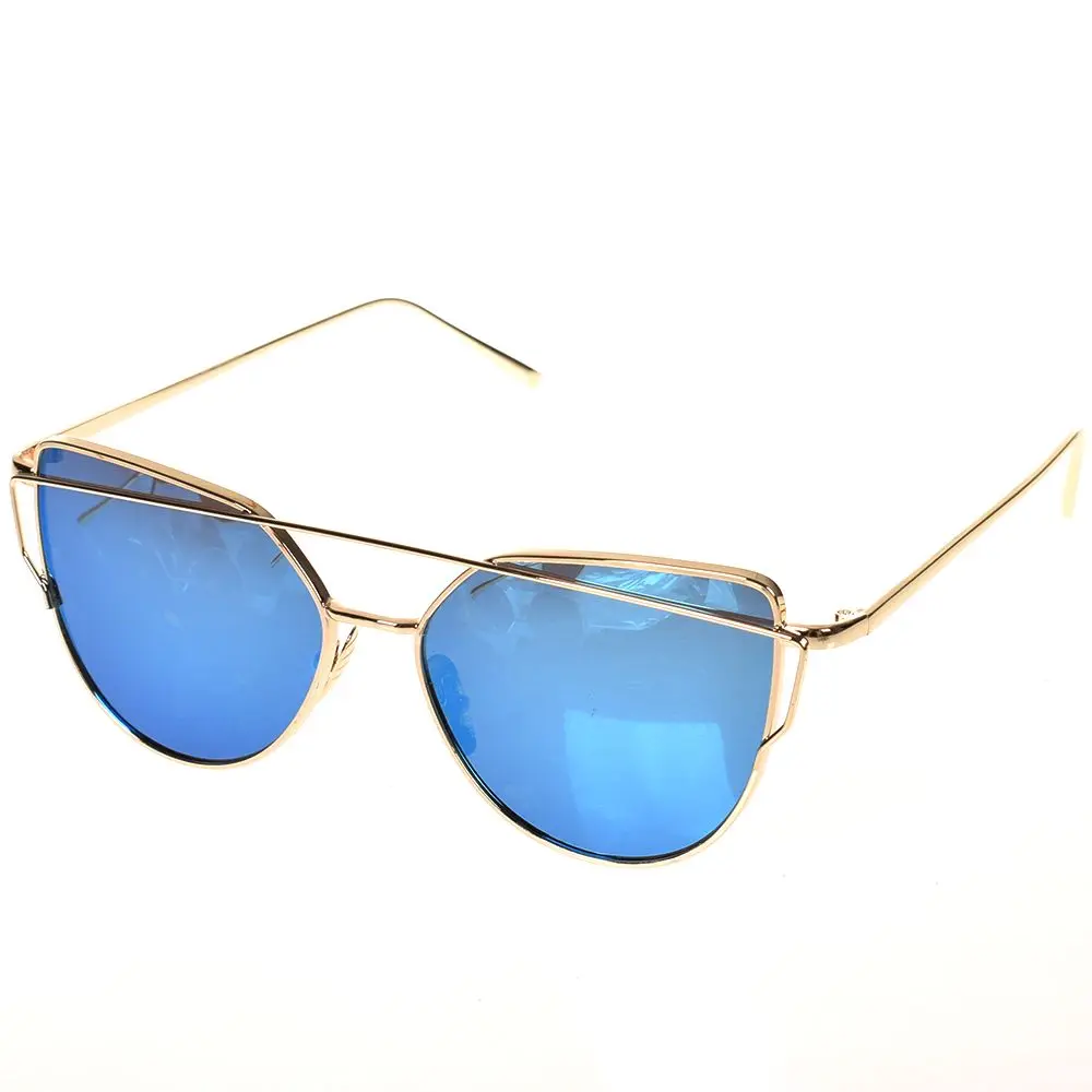 Новые роскошные винтажные Круглые Солнцезащитные очки женские брендовые дизайнерские кошачий глаз очки для женщин женские солнцезащитные очки зеркальные очки