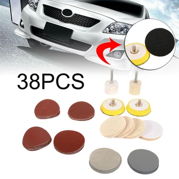 

39Pcs Deep Scratch Remover Auto Car Glass Polishing Kit Cerium Oxide Powder New