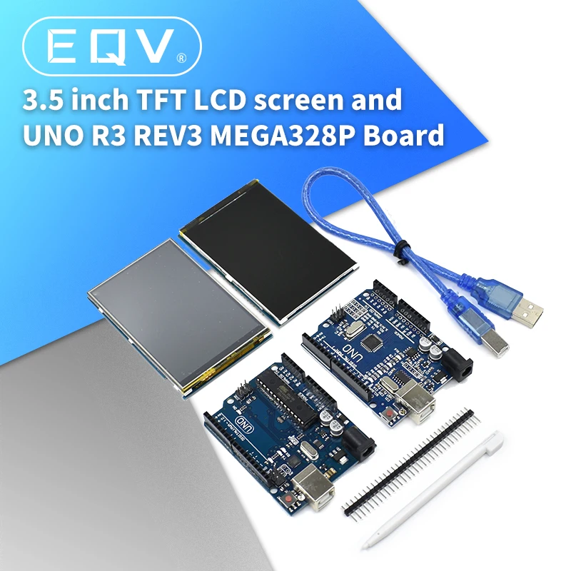 Módulo lcd de 3.5 polegadas, tela tft de lcd 3.5 "+ uno r3 rev3 ...