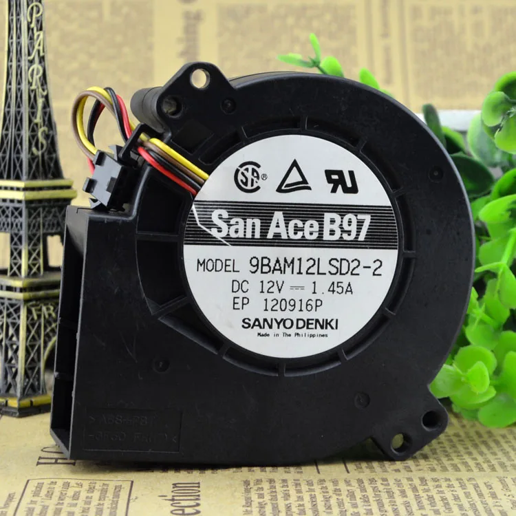 9BAM12LSD2-2 12V 1.45A 9733 защита двигателя охлаждения