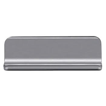 

Vertical Adjustable Laptop Stand Aluminium Alloy Notebook Mount Base Erected Space-saving Holder for MacBook Pro/Air PC