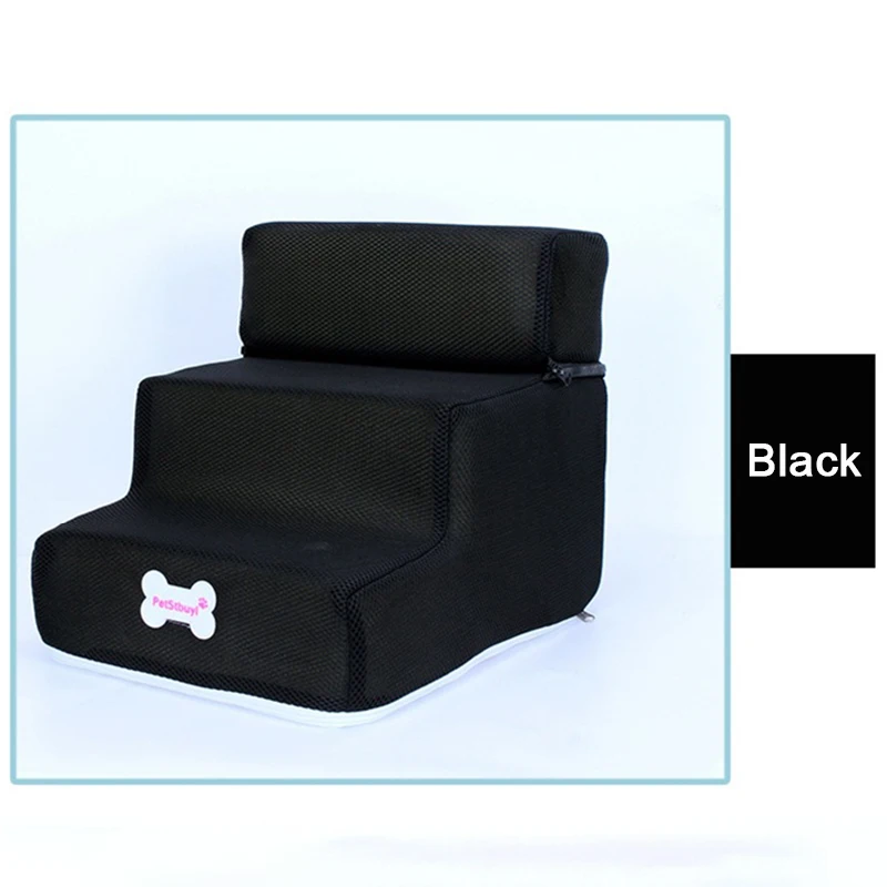 Escalera de 2/3 niveles para perros y gatos pequeños, rampa de escalada portátil para interiores