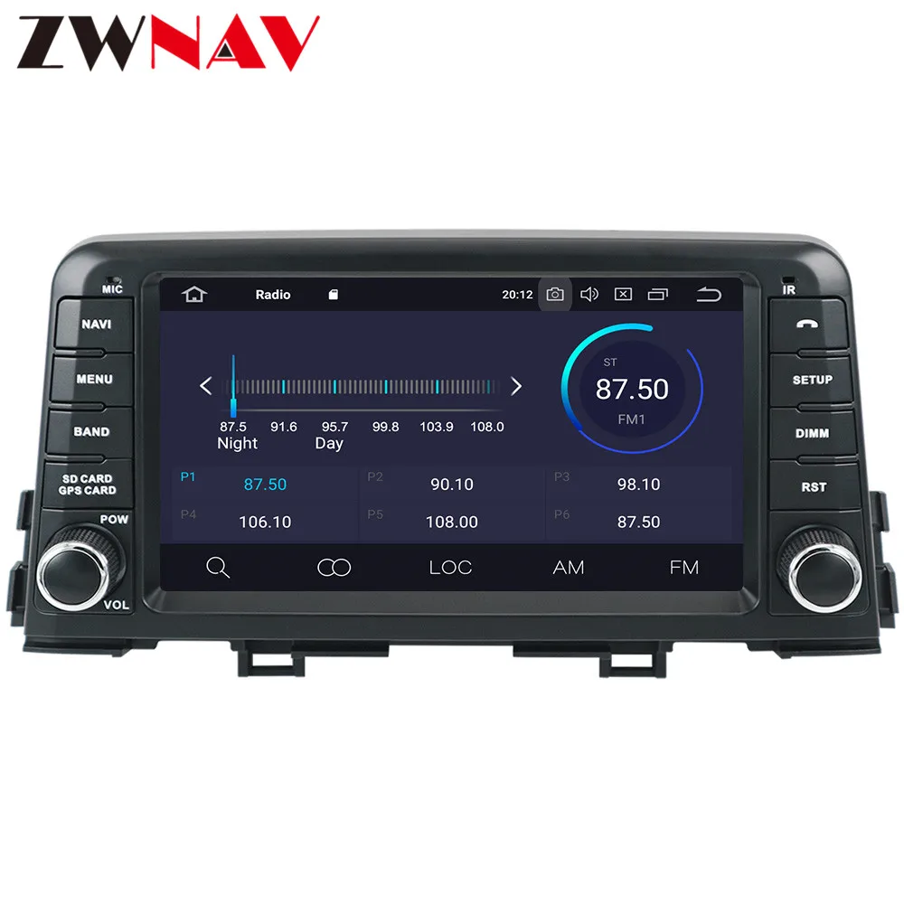 Discount DSP 4+64 Android 9.0 car multimedia dvd player for KIA morning 2016 2017 GPS Navi Car Auto Radio audio stereo Video BT Head Unit 5
