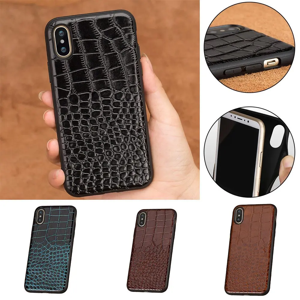 Кожаный чехол KISSCASE для iPhone XS MAX XR XS X 8 7 Plus, деловой чехол, полный защитный простой телефон чехол для iPhone 6 6S Plus 10