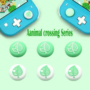 

Joy Con Thumb Grip Set Joystick Cap Compatible for Nintendoswitch Nintend Switch & Lite, Soft Silicone Cover for Joy-Con Con