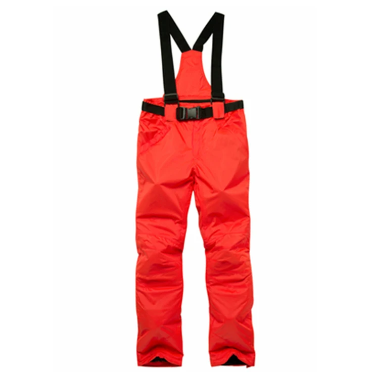 TWTOPSE водонепроницаемые лыжные штаны для сноубординга для снега мужские и женские зимний ветрозащитный Теплый спортивные брюки термальный поход скейт брюки - Color: 10 Red Pants