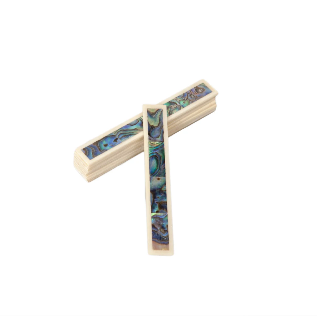 Durable DIY Buffalo Bone Shell Classical Guitar Bridge Tie Block Inlay Luthier Tool