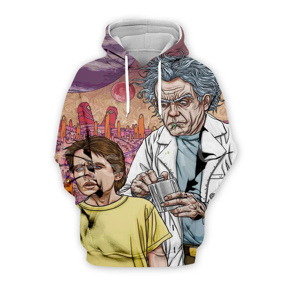 

Tessffel Anime Rick and Morty New Fashion Funny Colorful Cartoon Tracksuit 3DPrint Hoodie/Sweatshirt/Jacket/shirts Men Women s-2