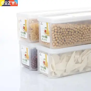 

Spaghetti Macaroni Storage Box Transparent Food Container Chopsticks Boxes Food Canister For Kitchen Containers