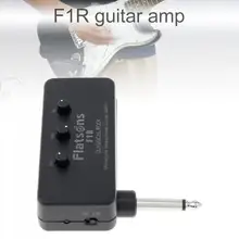 Electric Guitar Miniature Headphone Guitar Amp Amplifier Built in Classical Rock Effect