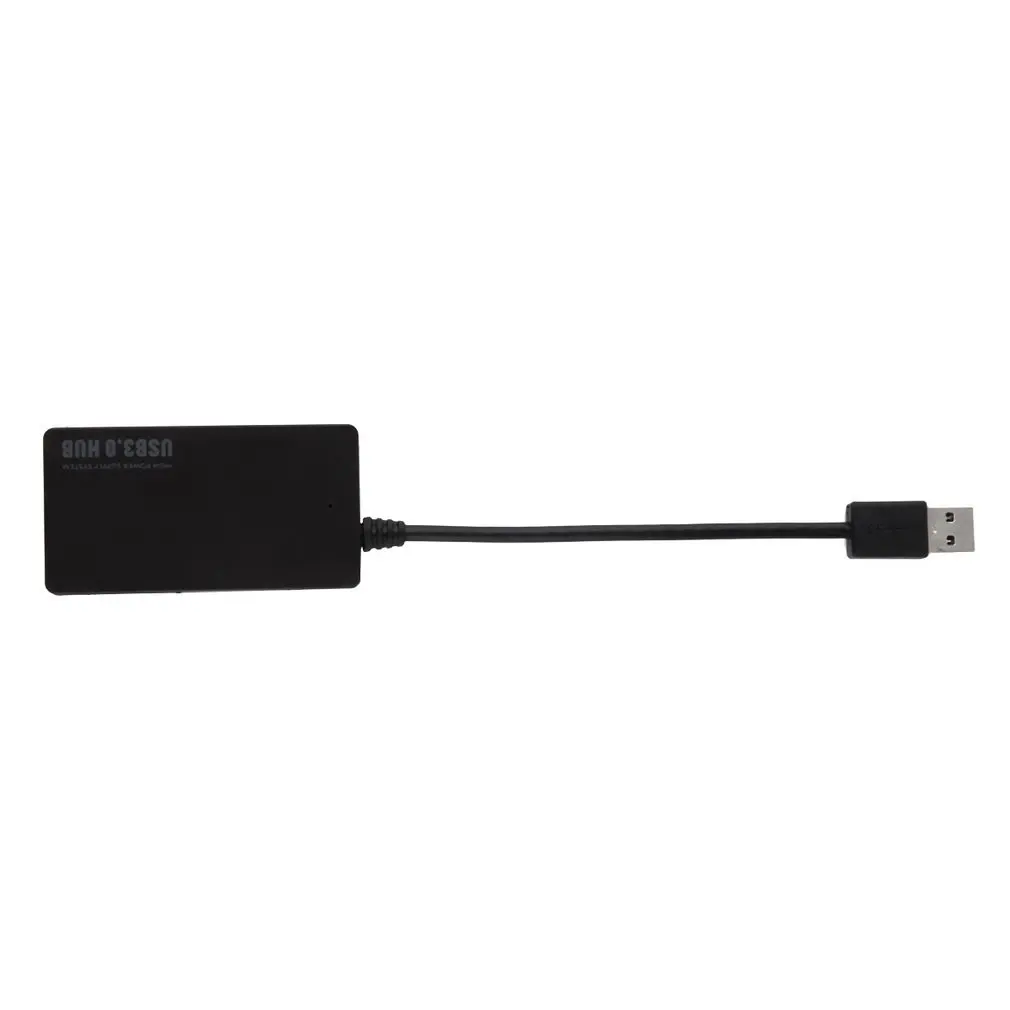 Usb 3,0 концентратор 4-Порты и разъёмы SuperSpeed компактный концентратор адаптер USB хаб для портативных ПК Mac Тетрадь для рабочего стола