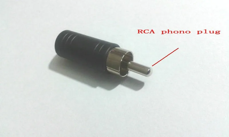 100 шт. 3,5 мм Женский моно Джек RCA штекер phono штекер аудио конвертер