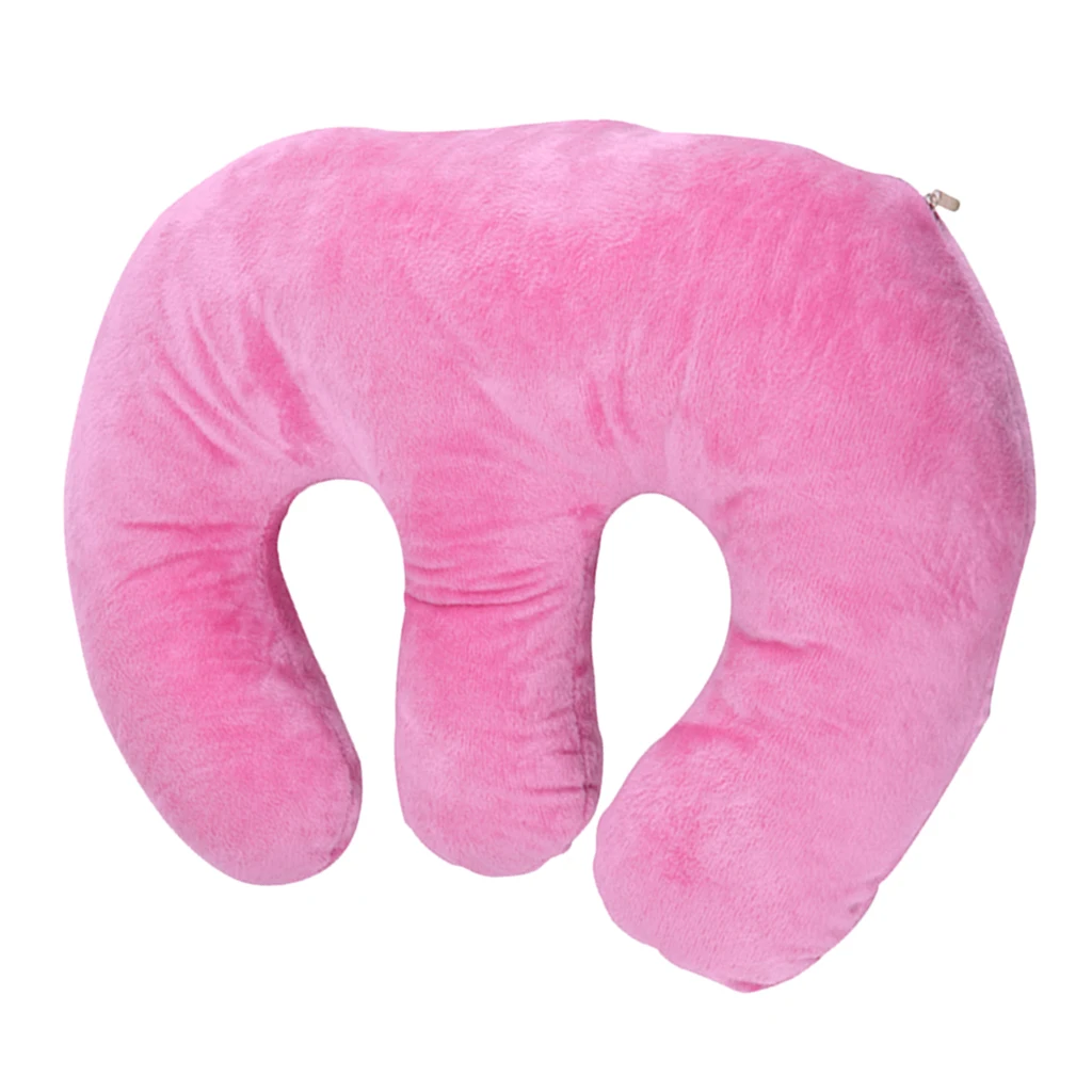 Pink Soft Chest Pillow Cushion Pad Wrinkle Prevention SPA Massage Breast Support Protect For Beauty Salon Relax |