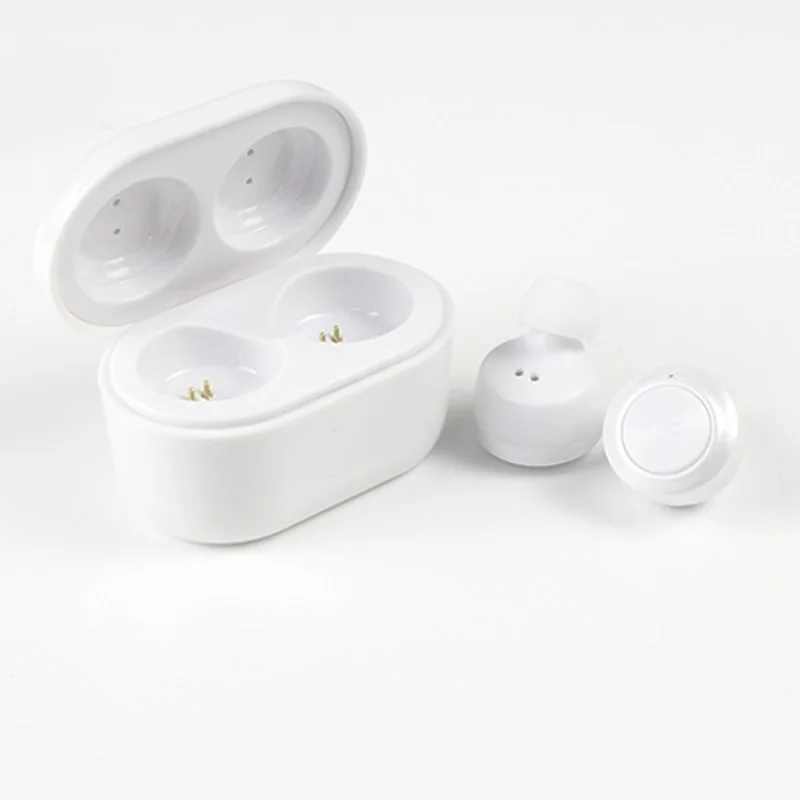 Беспроводные bluetooth-наушники Mini Life водонепроницаемая Спортивная гарнитура с шумоподавлением стерео наушники с зарядным устройством - Цвет: Белый