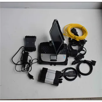 

2in1 auto scanner for bm-w icom next with mb star c6 sd connect 6 star diagnostic 2020.09v hdd in cf-19 laptop 4G ready to use