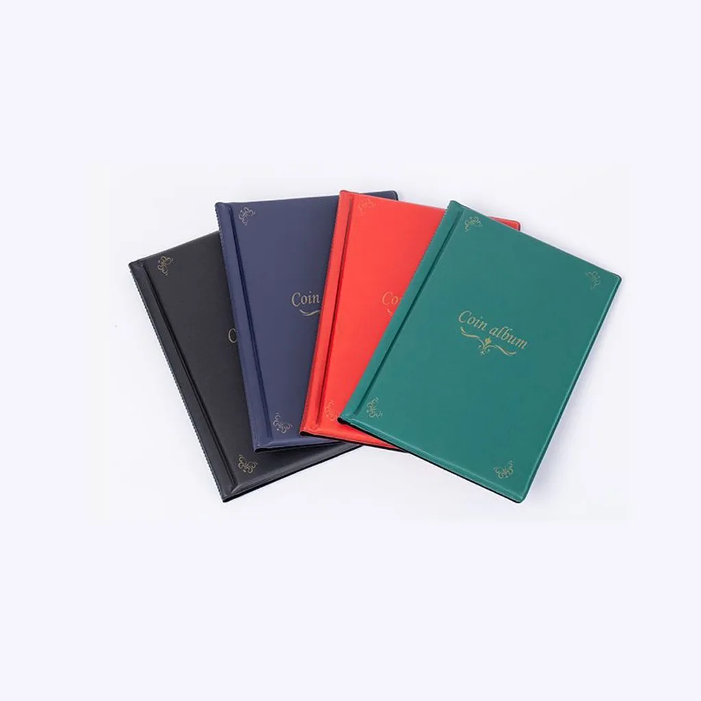 Collecting Money Organizer 150 Pockets Coins Album Collection Book Commemorative Coin Holders Albums Gift Penny Coin Storage Bag