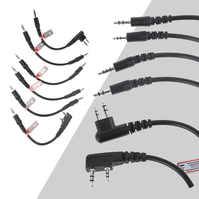 Cable de programación 6 en 1, línea de Cable USB Para KENWOOD TH-F6 TH-F7 TH-G71 UV501 Radio QX2B