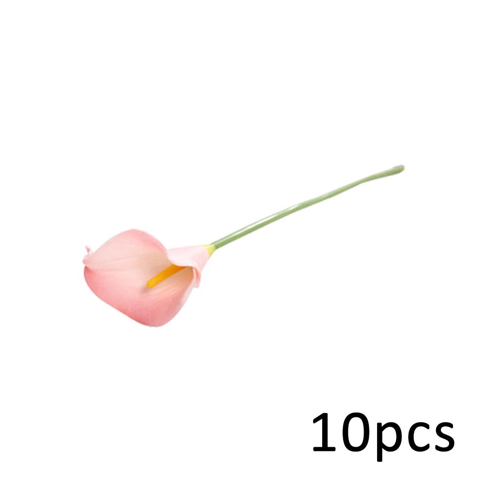 XQ2803 10×настоящие Калла лилии Cala Lilly Искусственные цветы искусственный цветок из шелка - Цвет: XQ2803