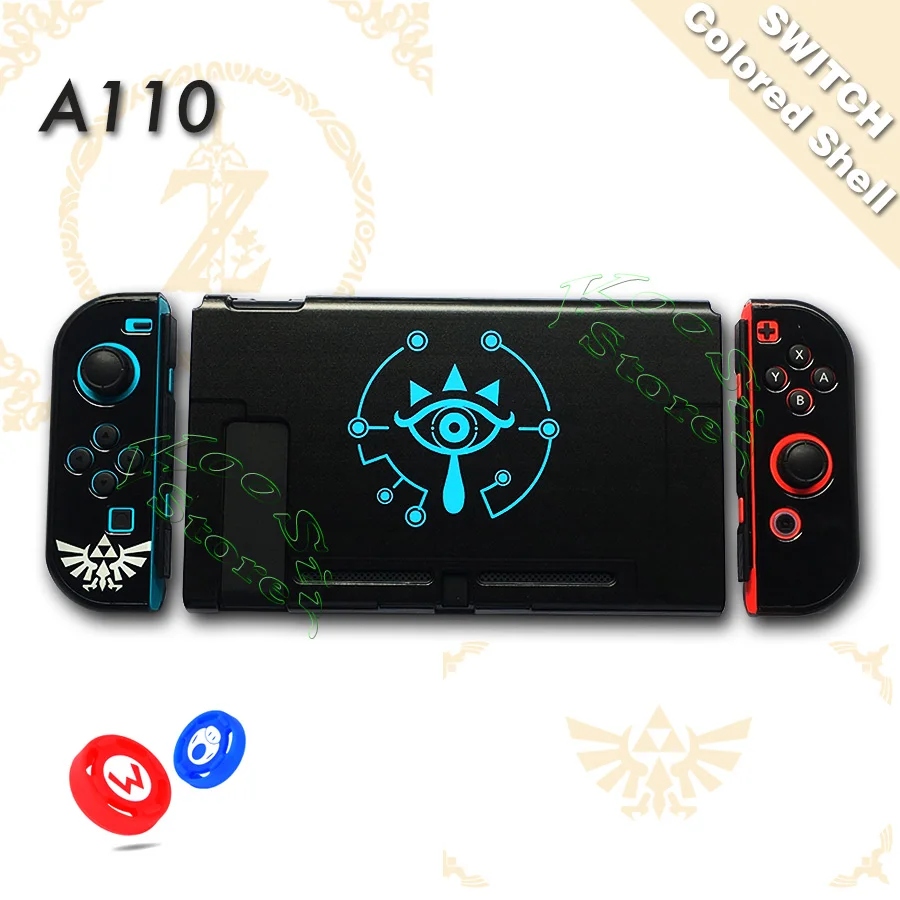 A110 nintendo Switch жесткий Защитный чехол Nitendo переключатель Корпус оболочки nintendo переключатель прямого закрепляемые Крышка для nintendo переключатель - Цвет: A110