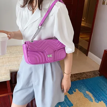 

Brand original design Bag For Women 2020 fashion square bag new fashion women's bag Joker chain shoulder Messenger bag