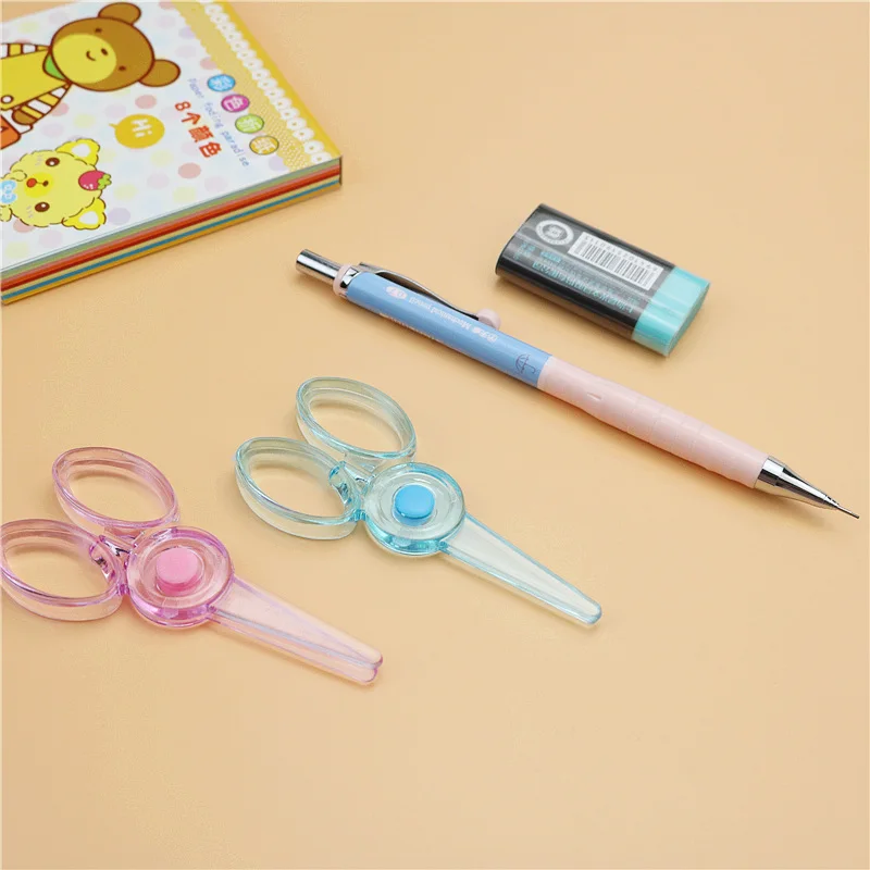 3 шт./лот миниатюрные пластиковые ножницы милые детские безопасные маленького